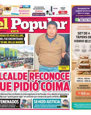 Edición Impresa - El Popular | Sur - Sabado 05 de Setiembre del 2026