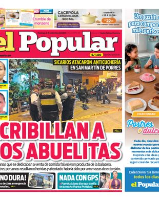 Edición Impresa - El Popular | Norte - Domingo 06 de Setiembre del 2026