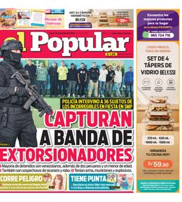 Edición Impresa - El Popular | Lima - Lunes 07 de Setiembre del 2026