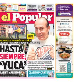 Edición Impresa - El Popular | Lima - Sabado 12 de Setiembre del 2026