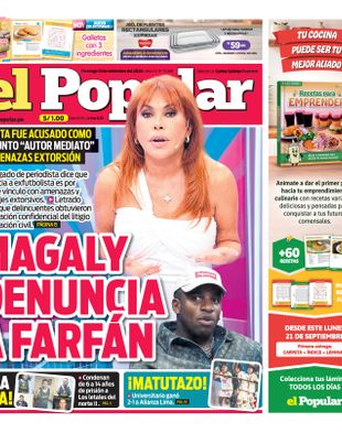 Edición Impresa - El Popular | Norte - Domingo 13 de Setiembre del 2026