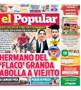 Edición Impresa - El Popular | Lima - Miercoles 16 de Setiembre del 2026