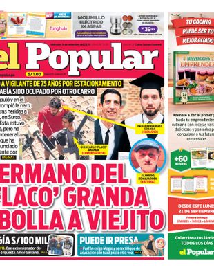 Edición Impresa - El Popular | Norte - Miercoles 16 de Setiembre del 2026