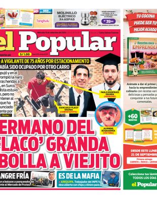 Edición Impresa - El Popular | Sur - Miercoles 16 de Setiembre del 2026