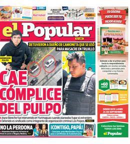 Edición Impresa - El Popular | Lima - Jueves 17 de Setiembre del 2026