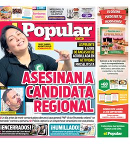 Edición Impresa - El Popular | Lima - Domingo 20 de Setiembre del 2026