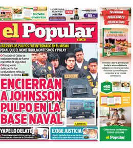 Edición Impresa - El Popular | Lima - Miercoles 23 de Setiembre del 2026
