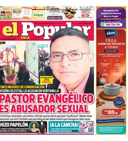 Edición Impresa - El Popular | Lima - Sabado 26 de Setiembre del 2026