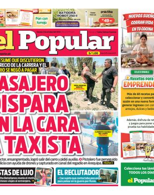 Edición Impresa - El Popular | Sur - Viernes 02 de Octubre del 2026