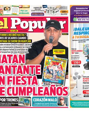 Edición Impresa - El Popular | Sur - Sabado 03 de Octubre del 2026