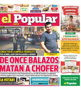 Edición Impresa - El Popular | Lima - Domingo 04 de Octubre del 2026