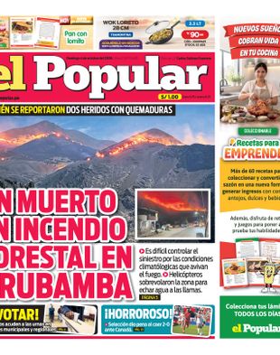 Edición Impresa - El Popular | Sur - Domingo 04 de Octubre del 2026