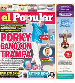 Edición Impresa - El Popular | Lima - Lunes 05 de Octubre del 2026