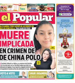 Edición Impresa - El Popular | Lima - Martes 06 de Octubre del 2026