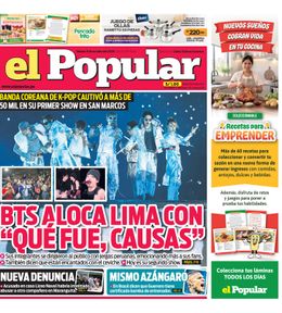 Edición Impresa - El Popular | Lima - Viernes 09 de Octubre del 2026