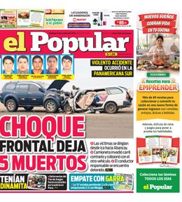 Edición Impresa - El Popular | Lima - Domingo 11 de Octubre del 2026