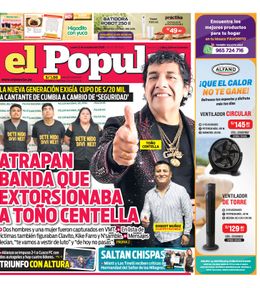 Edición Impresa - El Popular | Lima - Lunes 12 de Octubre del 2026