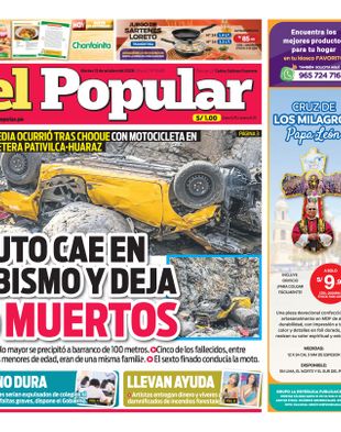 Edición Impresa - El Popular | Norte - Martes 13 de Octubre del 2026
