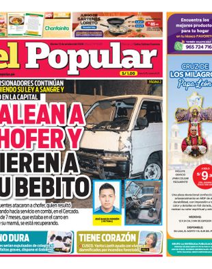 Edición Impresa - El Popular | Sur - Martes 13 de Octubre del 2026