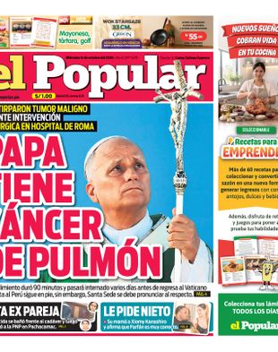 Edición Impresa - El Popular | Sur - Miercoles 14 de Octubre del 2026