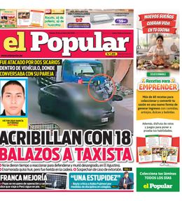 Edición Impresa - El Popular | Lima - Viernes 16 de Octubre del 2026