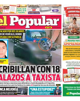 Edición Impresa - El Popular | Norte - Viernes 16 de Octubre del 2026